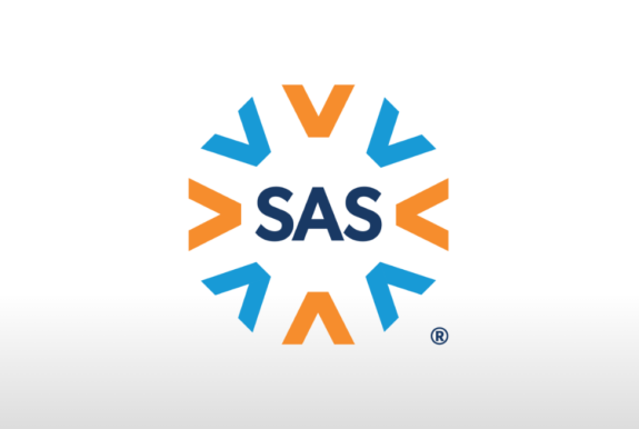 New SAS logo.