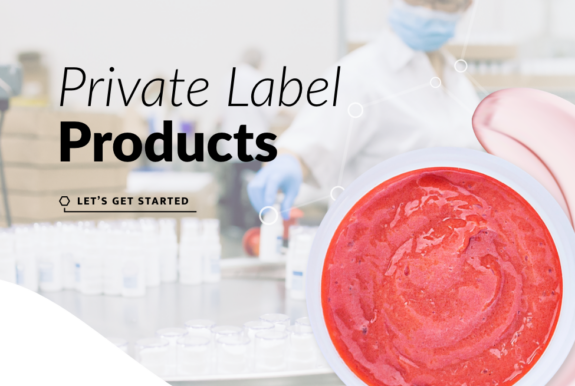 Chemists work on private labels at CoValence Laboratories.
