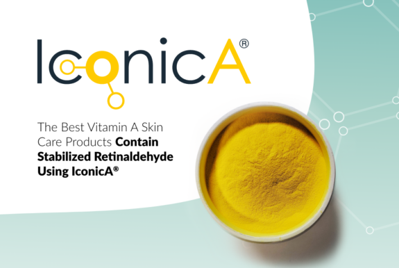 Iconica, a bright yellow skin care product, is on the CoValence Laboratories website.