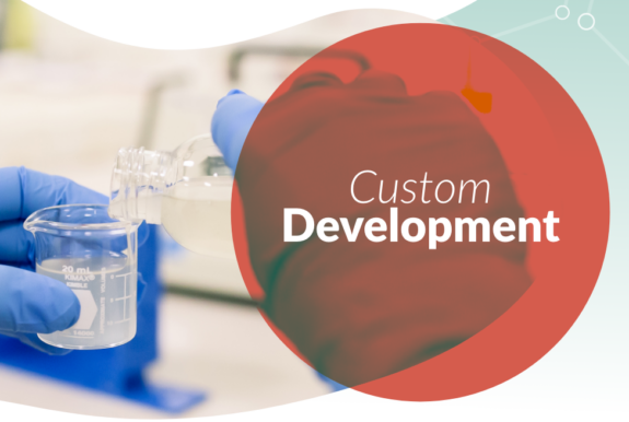 Chemists work on custom development at CoValence Laboratories.
