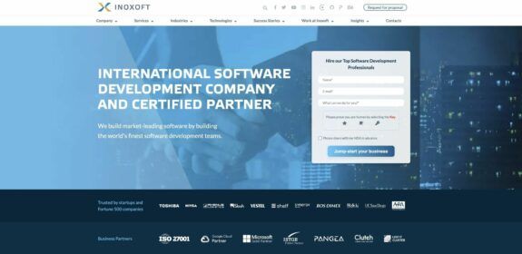 Inoxoft website development firm