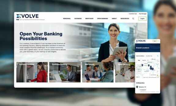 Evolve industry page slider